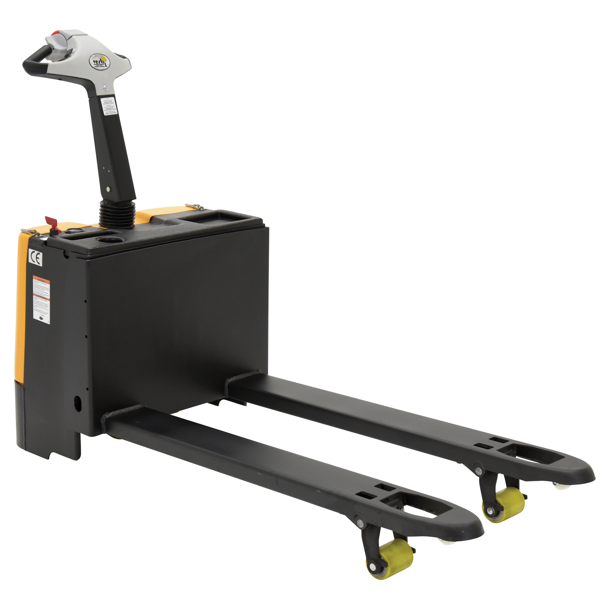 Vestil Steel Electric Pallet Truck 25 In. x 47 In. 3,300 Lb. Capacity